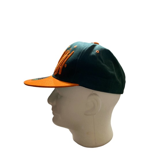 Cursed Miami Florida Flat Bill Snapback Cap - Picture 2 of 5